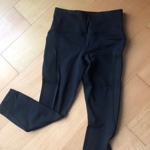 Lululemon fleece-lined leggings